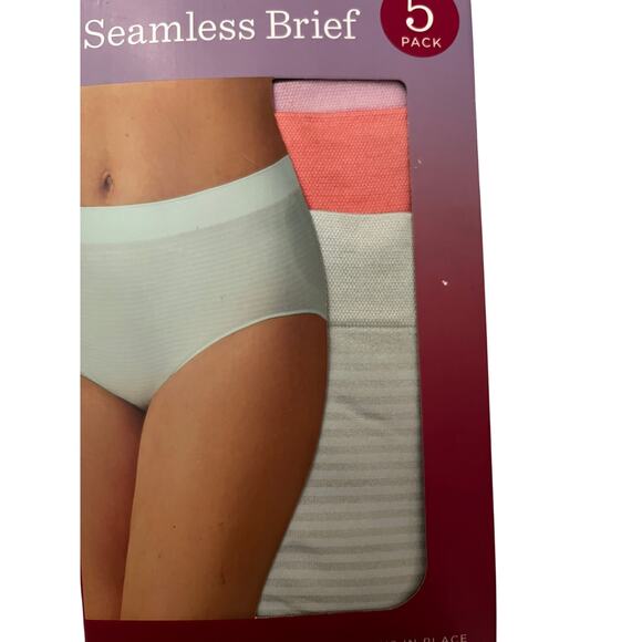 Carole Hochman Seamless Brief 5-Pack (Size XL) - New In Box - Picture 8 of 8